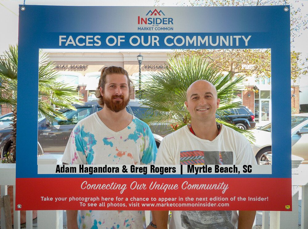 The Insider at the Market Common introduces: "Faces of Our Community."