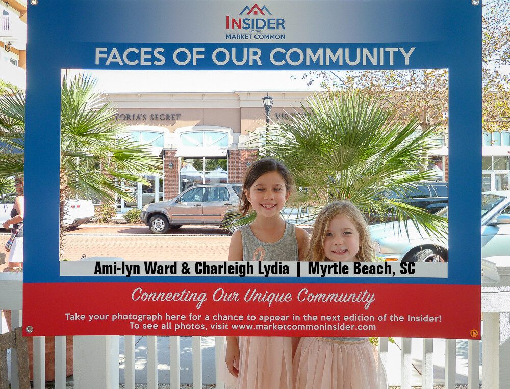 The Insider at the Market Common introduces: "Faces of Our Community."