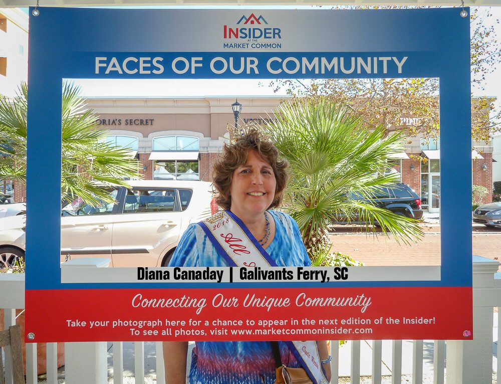 The Insider at the Market Common introduces: "Faces of Our Community."