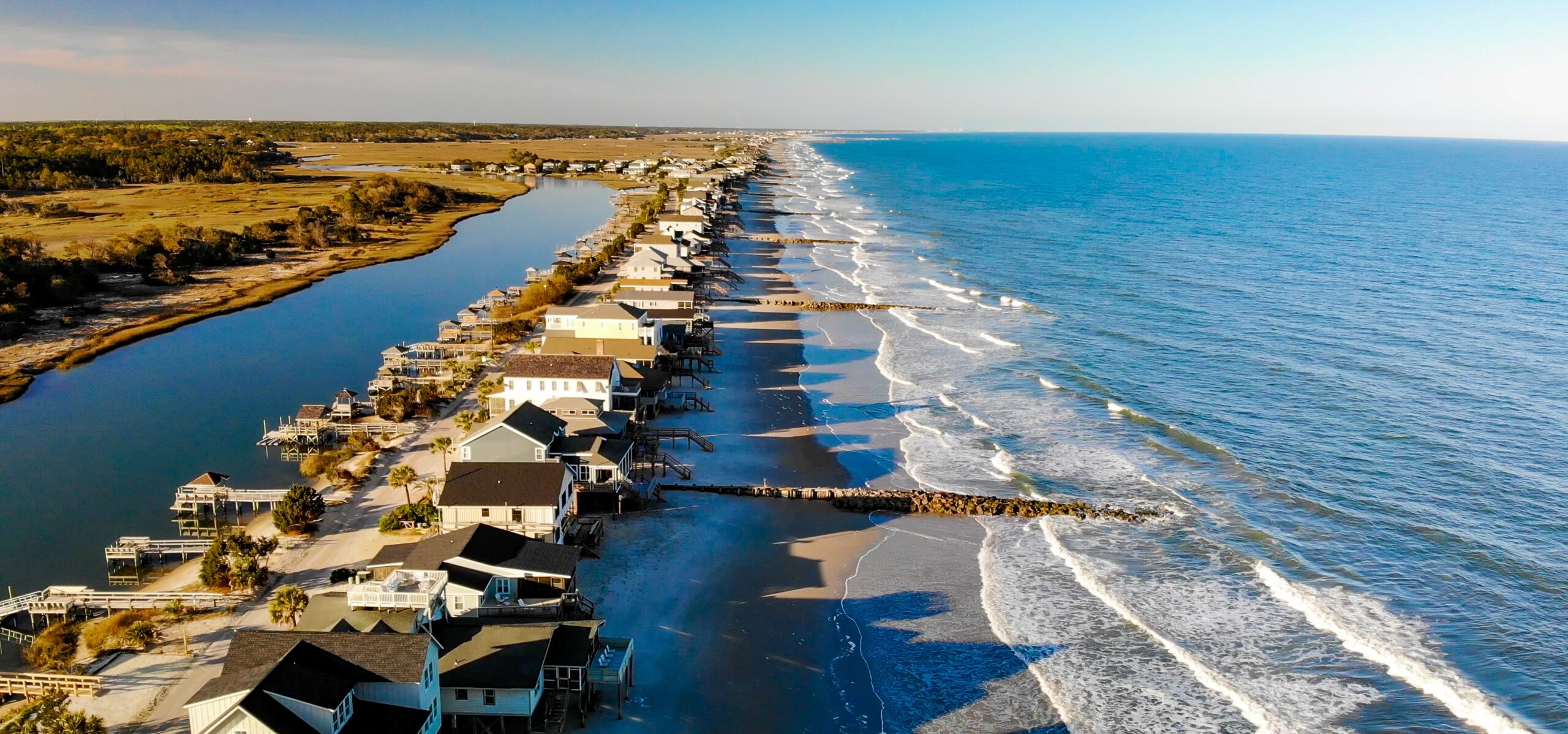 spectacular vista of pawley's island