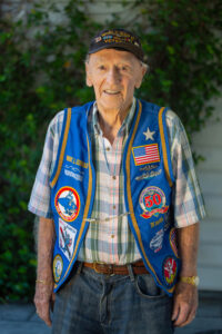 MYV - Robert _Bob_ German WWII United States Submarine Veteran Holland Club USS Angler SS-240-6018 Bob German