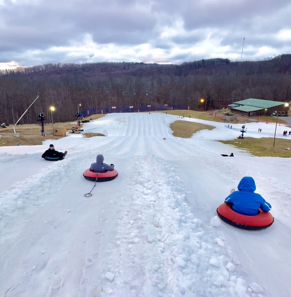 Insider tip Enjoy the thrill of tubing in the evenings for a magical and less crowded experience