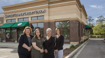 Santee Cooper Credit Union just so happens to be our neighbor here at the Insider at the Market Common.
