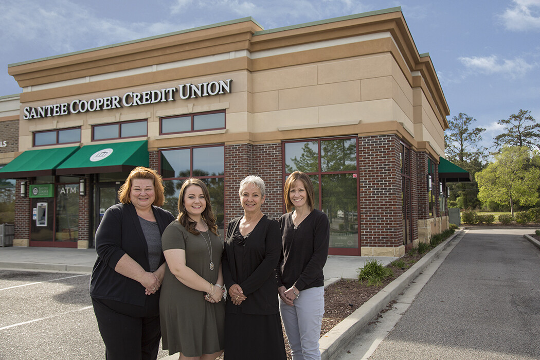 Santee Cooper Credit Union just so happens to be our neighbor here at the Insider at the Market Common.
