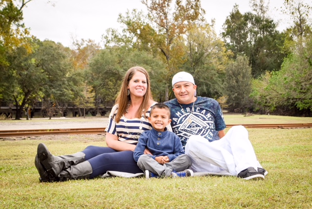 Dawn Roblero and her family