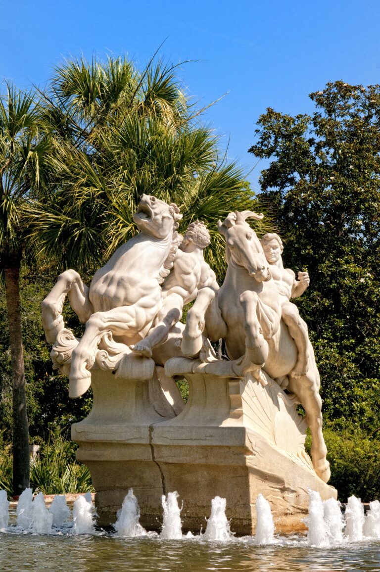 Above, Riders of the Dawn, by A.A. Weinman, a German-born American sculpture