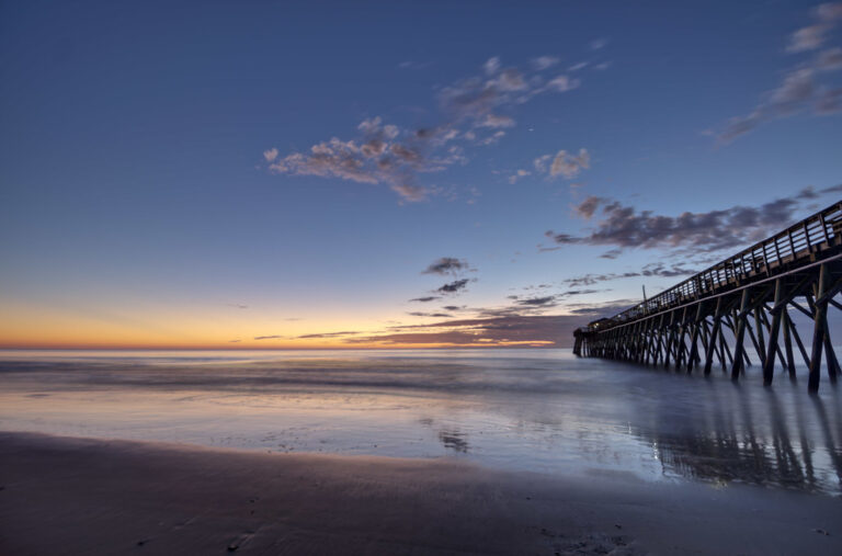 Spring made pier