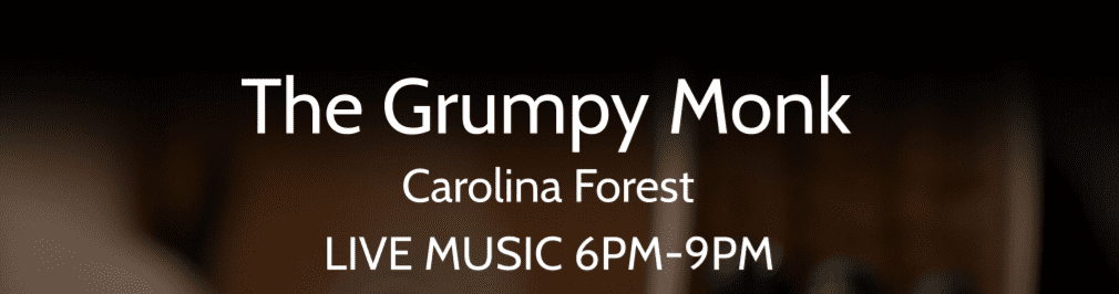 Grumpy Monk live music