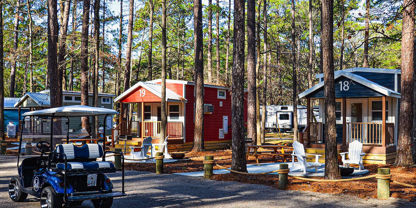 From water parks to worm trains, these RV resorts bring the fun to the Carolina coast