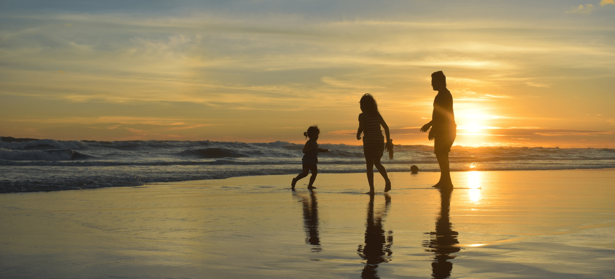 The sand, the shells, the sea breeze—and a little more serotonin than usual